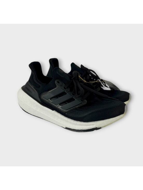 adidas Ultraboost Light Core Black/Core Black/Crystal White  Adidas UltraBoost Light Running Shoes in Core Black/Crystal White Size 8 NWT